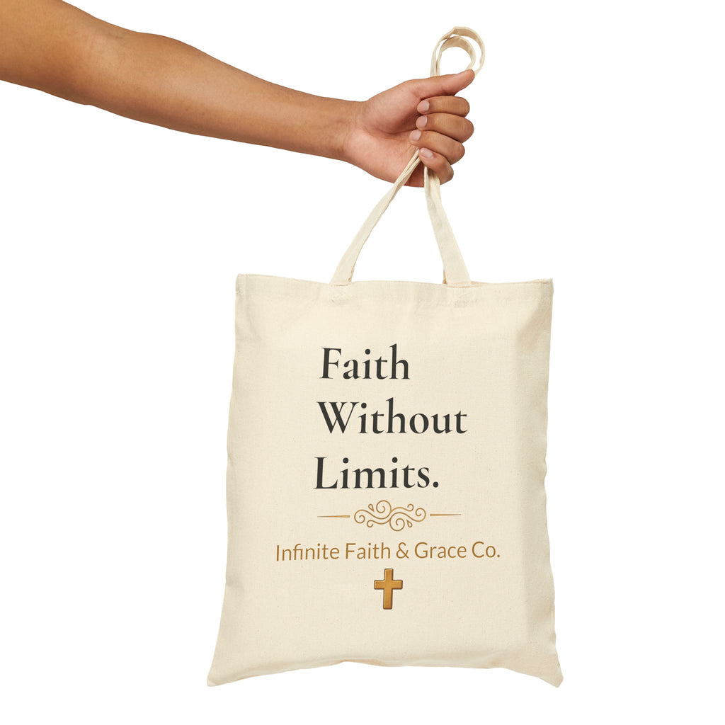 Faith Without Limits™ Canvas Tote Bag