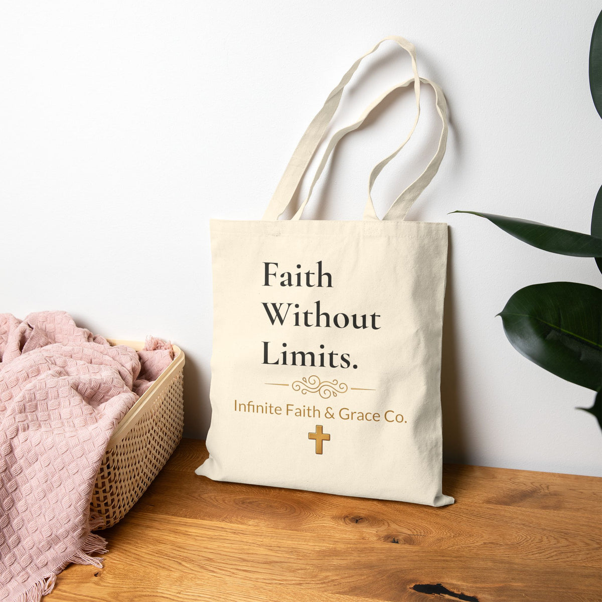 Faith Without Limits™ Canvas Tote Bag