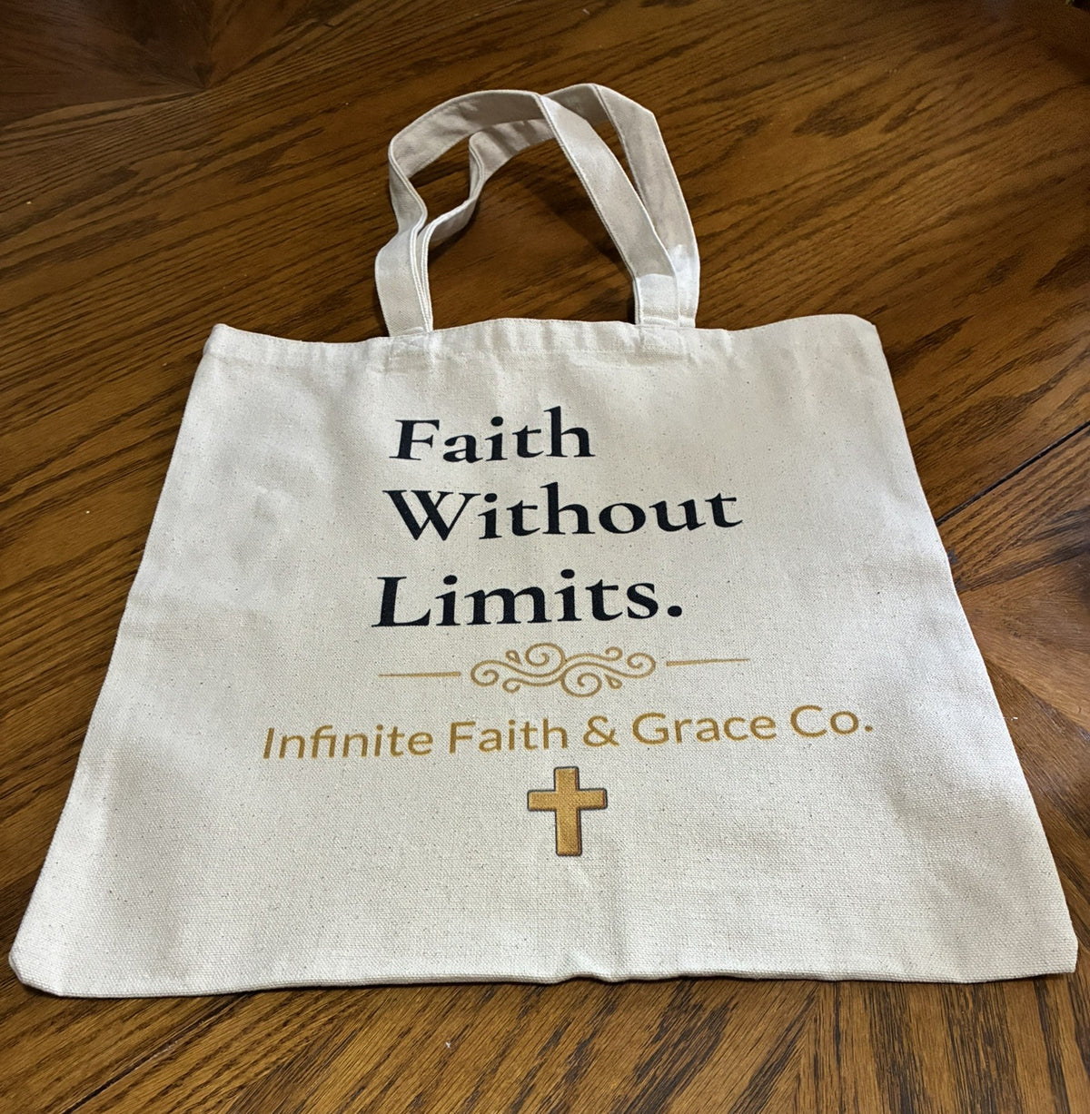 Faith Without Limits™ Canvas Tote Bag