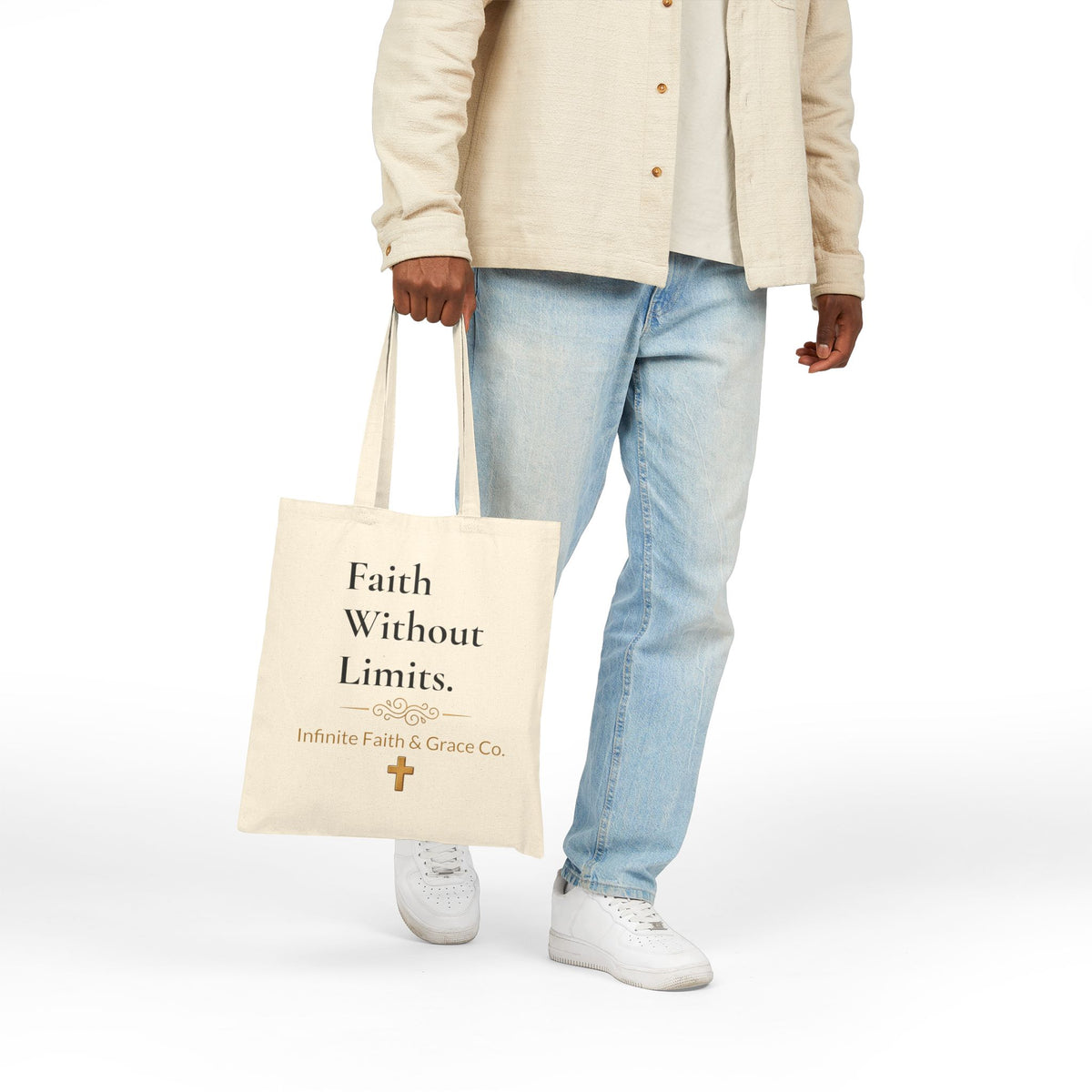 Faith Without Limits™ Canvas Tote Bag