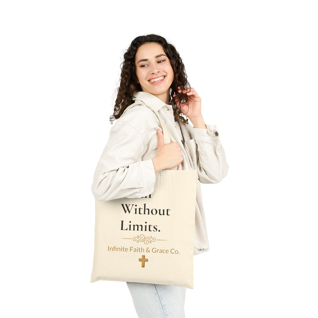 Faith Without Limits™ Canvas Tote Bag