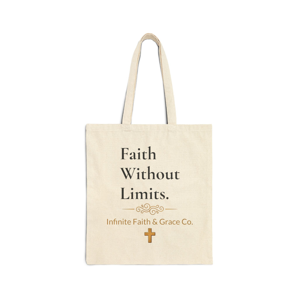 Faith Without Limits™ Canvas Tote Bag